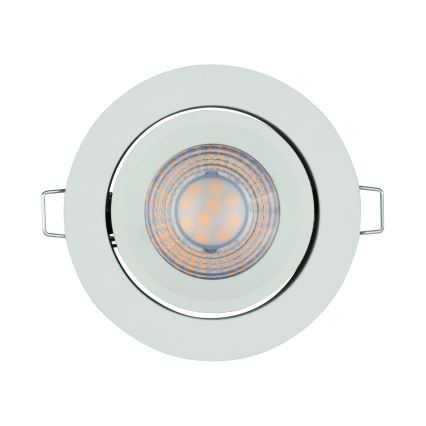 Osram - Conjunto de 3 spots de embutir LED reguláveis SPOT LED/4,9W/230V 2700K Ø 8,7 cm brancos