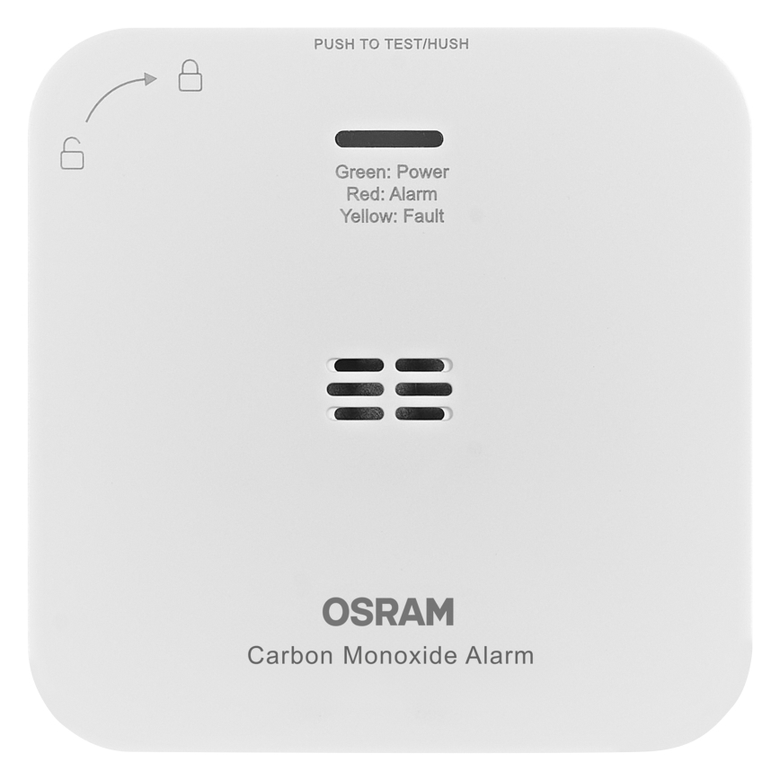 Osram - Detector de monóxido de carbono SMART+ 2xAA Wi-Fi