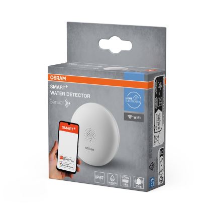 Osram - Detetor de fugas de água SMART+ 3V Wi-Fi IP67 1400 mAh