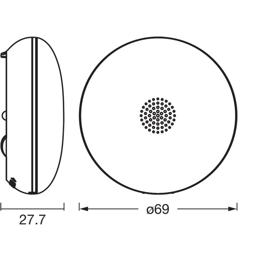 Osram - Detetor de fugas de água SMART+ 3V Wi-Fi IP67 1400 mAh