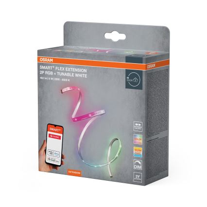 Osram - Fita de extensão SMART+ FLEX LED RGB+TW regulável 1,2m LED/6W/12V