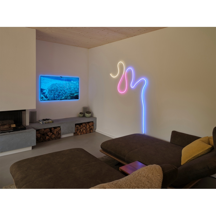 Osram - Fita LED RGB regulável para exterior SMART+ MAGIC 5m LED/24W/230V IP44 Wi-Fi+ comando à distância