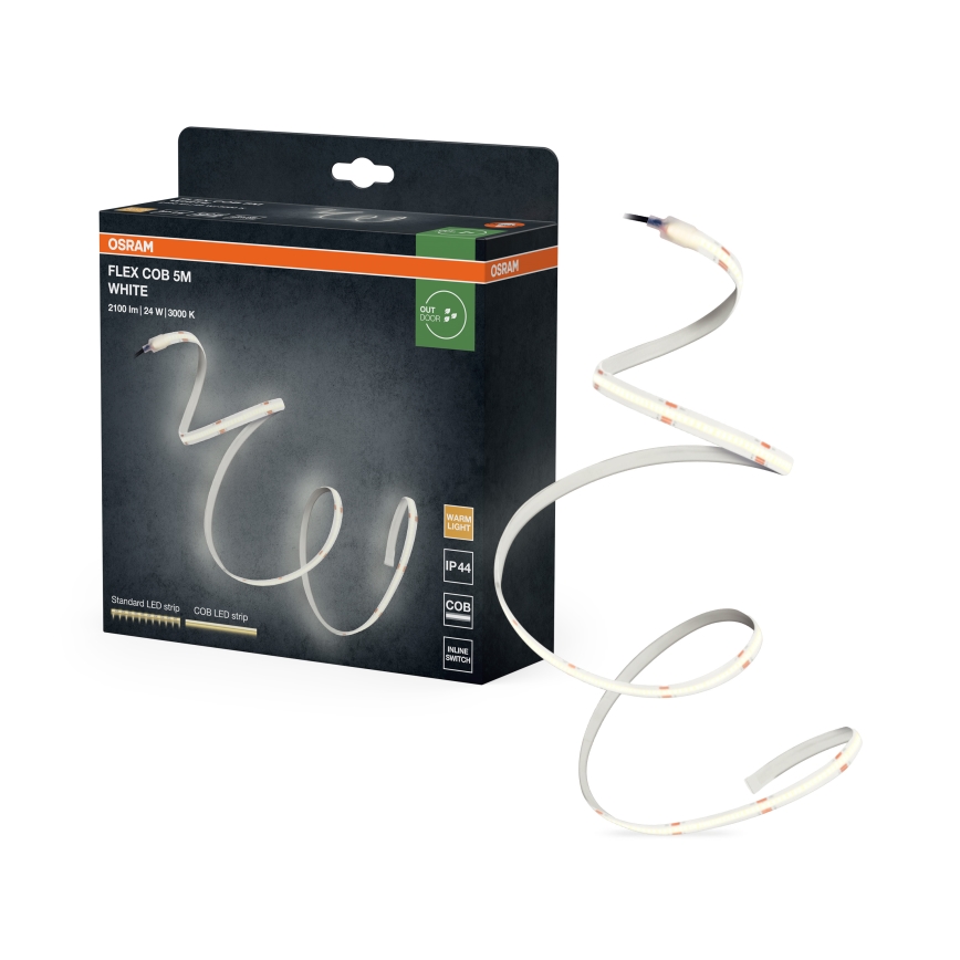 Osram - Fita LED exterior FLEX COB 5m LED/24W/230V IP44