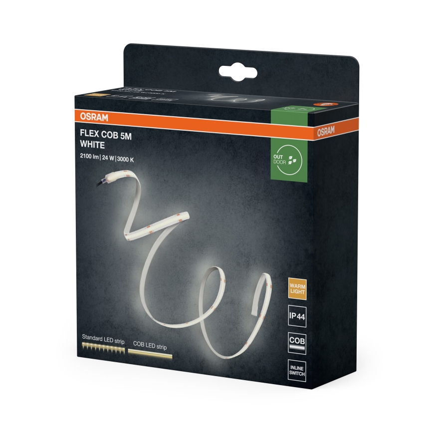 Osram - Fita LED exterior FLEX COB 5m LED/24W/230V IP44