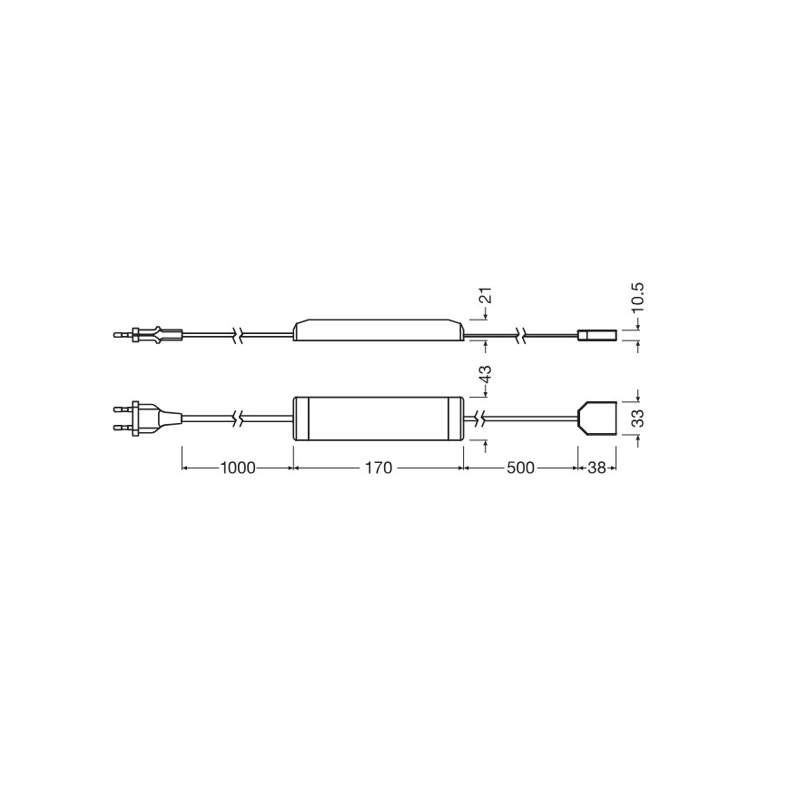 Osram - Fita LED regulável FLEX ACOUSTIC 2,6m LED/29W/230V + controlo remoto