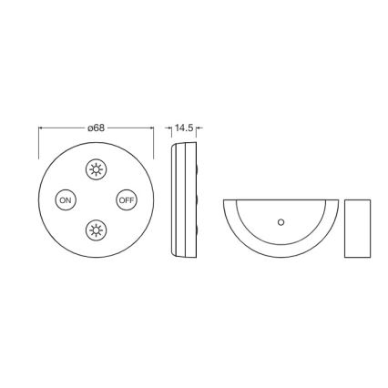 Osram - Fita LED regulável FLEX ACOUSTIC 2,6m LED/29W/230V + controlo remoto