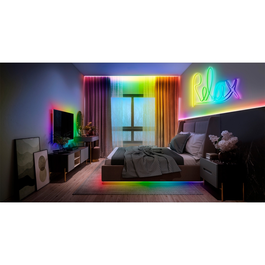 Osram - Fita LED RGB regulável SMART+ MAGIC 5m LED/35W/230V Wi-Fi + comando remoto