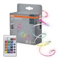 Osram - Fita LED RGB regulável FLEX TV MOOD 1,5m LED/4W/5V + controlo remoto