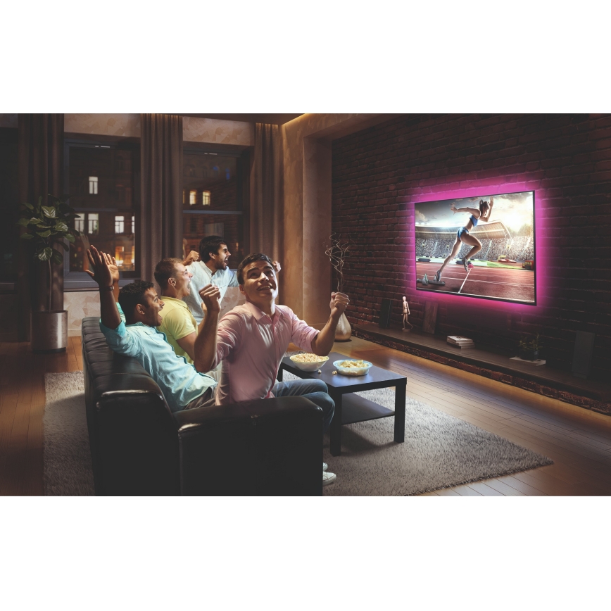 Osram - Fita LED RGB regulável FLEX TV MOOD 1,5m LED/4W/5V + controlo remoto