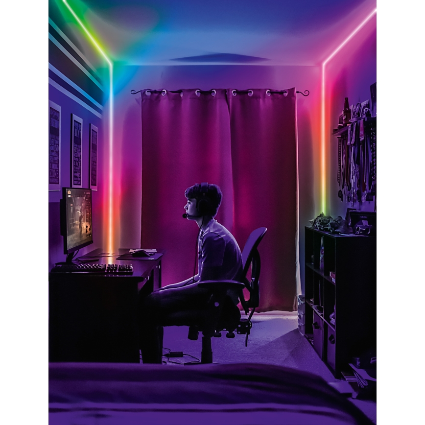 Osram - Fita LED RGBW regulável NEON FLEX 2m LED/4W/5V + controlo remoto