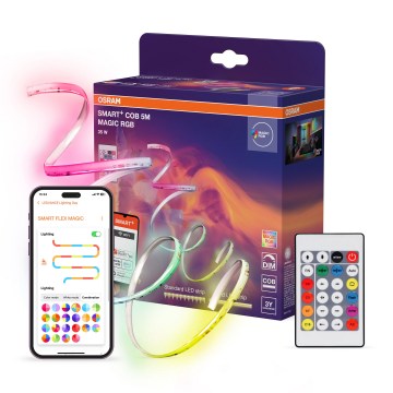 Osram - Fita LED RGB regulável SMART+ MAGIC 5m LED/35W/230V Wi-Fi + comando remoto