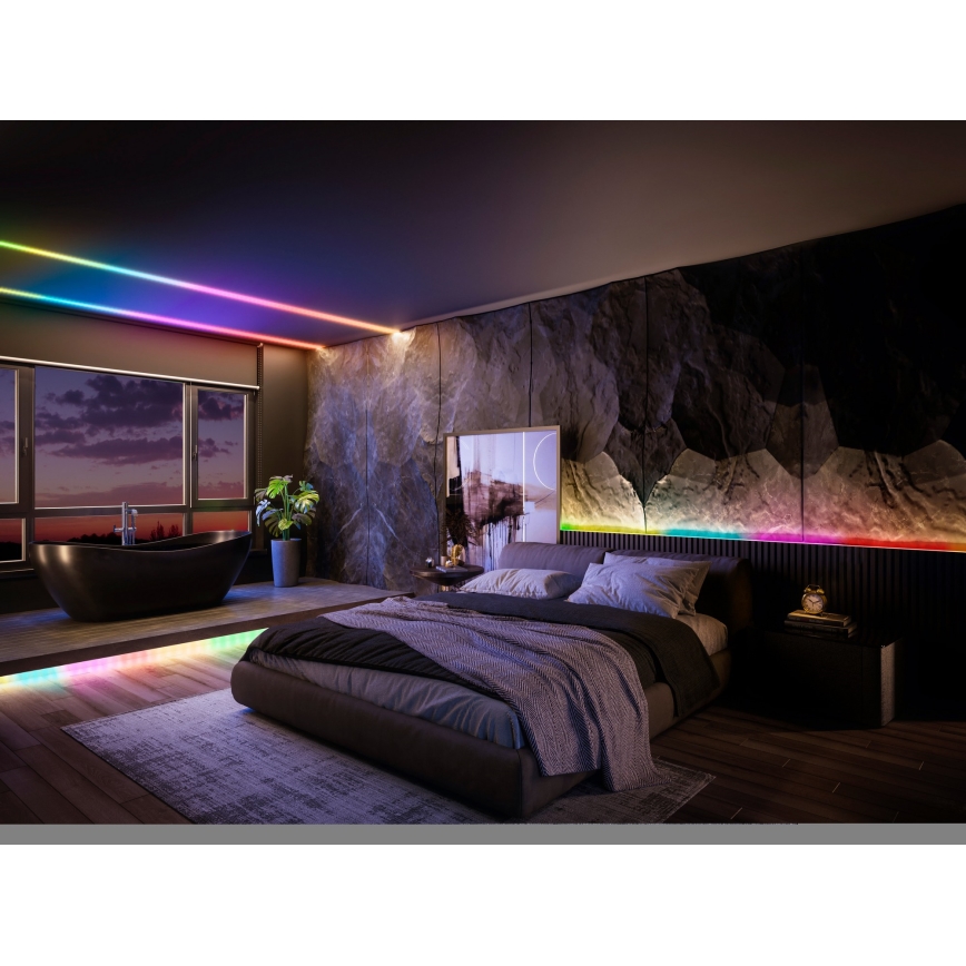 Osram - Fita LED RGB regulável SMART+ MAGIC FLEX 3m LED/15,5W/230V Wi-Fi + comando remoto