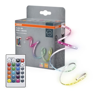 Osram - Fita LED RGBW dimerizável FLEX 3m LED/10W/230V + controlo remoto