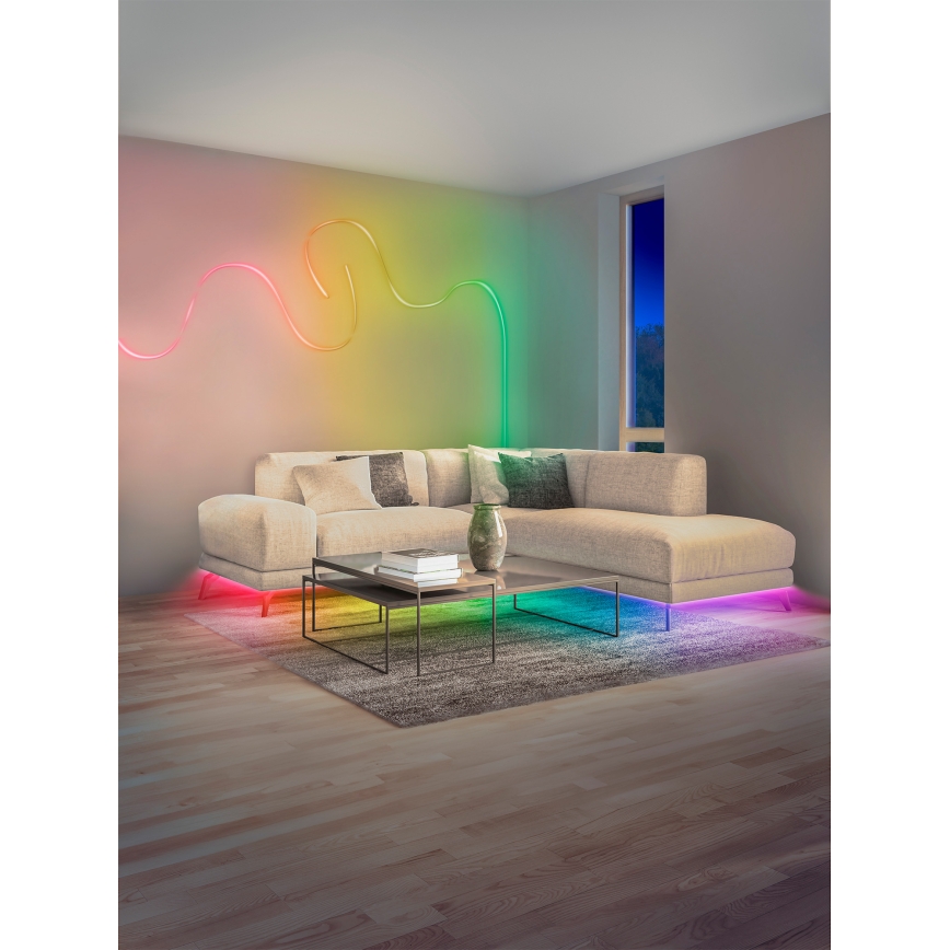 Osram - Fita LED RGBW dimerizável para exterior SMART+ MAGIC 3 m LED/14 W/230 V IP44 Wi-Fi + controlo remoto