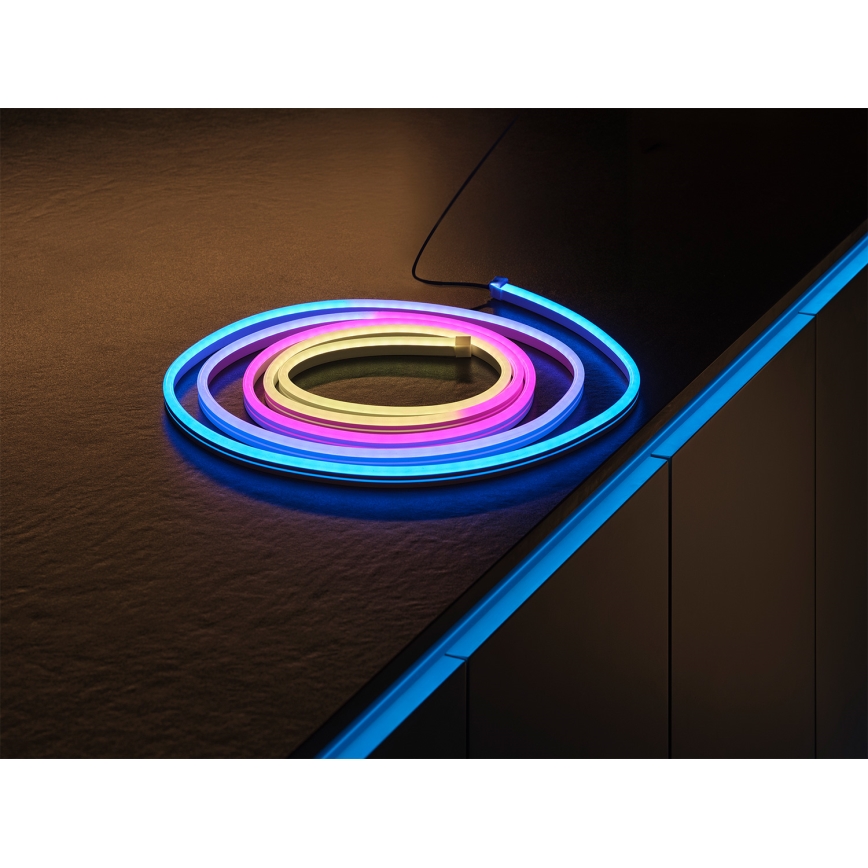 Osram - Fita LED RGBW dimerizável para exterior SMART+ MAGIC 3 m LED/14 W/230 V IP44 Wi-Fi + controlo remoto