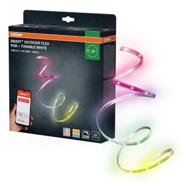 Osram - Fita LED SMART+ FLEX RGB+TW regulável para exterior 5m LED/11W/230V 2000-6500K IP65
