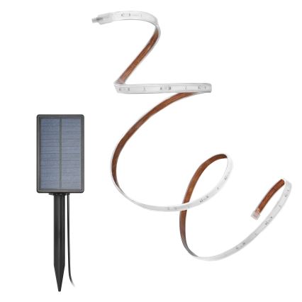 Osram - Fita solar LED RGBW regulável FLEX MAGIC 3m LED/1,2W/3,7V 2000 mAh IP44 + controlo remoto