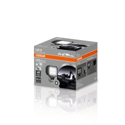 Osram - Luz de foco LED para automóvel RECT WL VX80-WD LED/17W/12/24V IP69 6000K