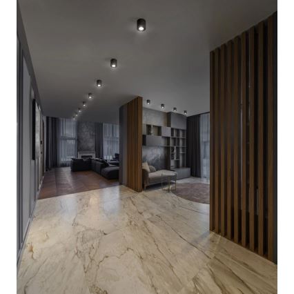 Osram - Foco SPOT 1xGU10/7W/230V preto