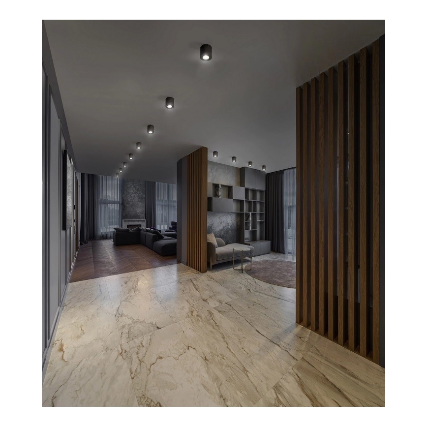 Osram - Foco SPOT 1xGU10/7W/230V preto