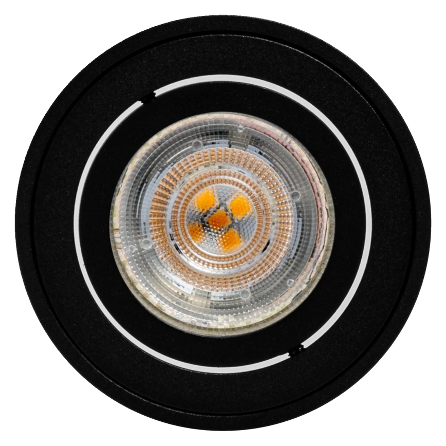 Osram - Foco SPOT 1xGU10/7W/230V preto