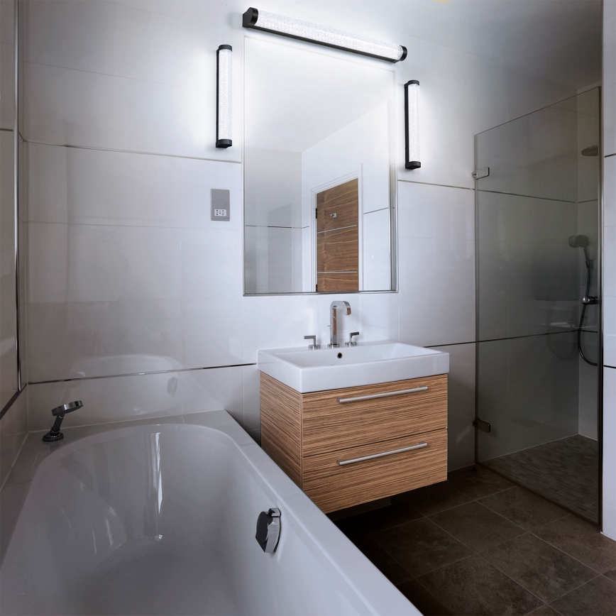 Osram - Iluminação LED dimerizável para espelho de casa de banho ORBIS TUBE LED/12W/230V 3000/4000K 60 cm IP44 preto