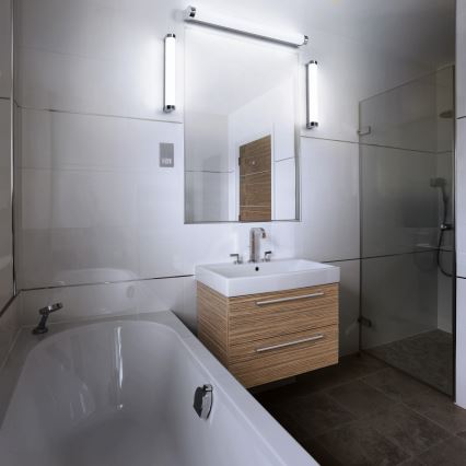 Osram - Iluminação para espelho LED regulável ORBIS TUBE LED/9W/230V 40 cm IP44 cromado brilhante