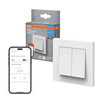 Osram - Interruptor sem fios SMART+ de 2 botões 5 V Wi-Fi