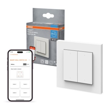 Osram - Interruptor sem fios SMART+ de 4 botões 5V Wi-Fi