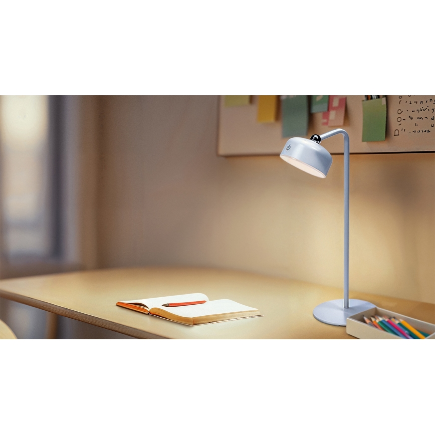 Osram - Lâmpada de mesa LED recarregável e regulável 3 em 1 DECOR HELPER LED/1,8W/5V branca