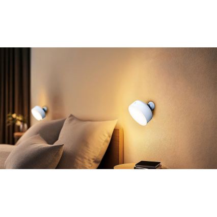 Osram - Lâmpada de mesa LED recarregável e regulável 3 em 1 DECOR HELPER LED/1,8W/5V branca
