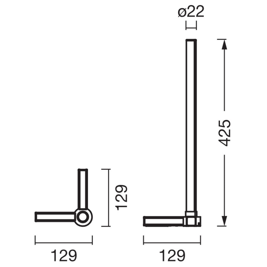 Osram - LED RGBW candeeiro de mesa dimerizável SMART+ MAGIC LED/7,5W/230V 2700-6500K prateado Wi-Fi + controlo remoto