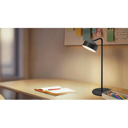 Osram - Lâmpada de mesa recarregável LED dimerizável 3 em 1 DECOR HELPER LED/1,8W/5V preta