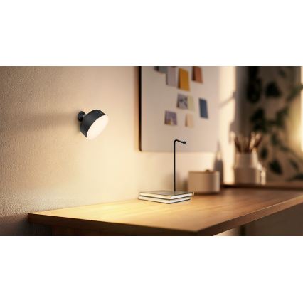 Osram - Lâmpada de mesa recarregável LED dimerizável 3 em 1 DECOR HELPER LED/1,8W/5V preta