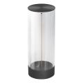 Osram - Lâmpada de mesa tátil e regulável para exterior ENDURA STYLE LED/1,5W/5V 2500 mAh USB IP54 antracite