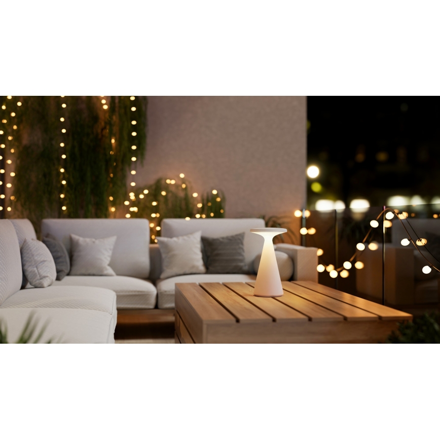 Osram - LED RGB dimerizável, com controlo tátil e recarregável, candeeiro de mesa para exterior SMART+ TWIST LED/1,35W/3,7V 1800 mAh IP44