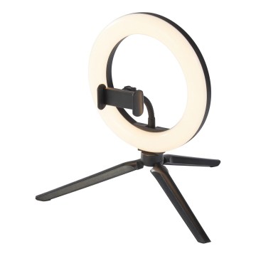 Osram - Lâmpada de secretária LED regulável com base e suporte para vlogging LED/5,5W/USB 3000-6500K 210 mAh