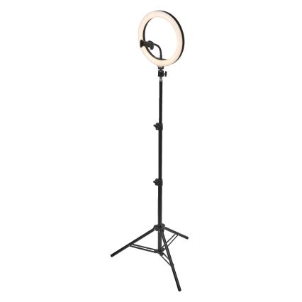 Osram - Lâmpada LED dimerizável com tripé e suporte para vlogging LED/6W/USB 210 mAh