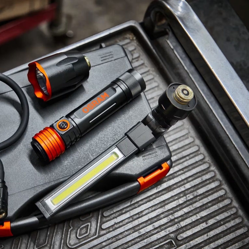 Osram - Lanterna de inspeção LED regulável para automóvel 3 em 1 LEDINSPECT LED/5W/5V 4000 mAh