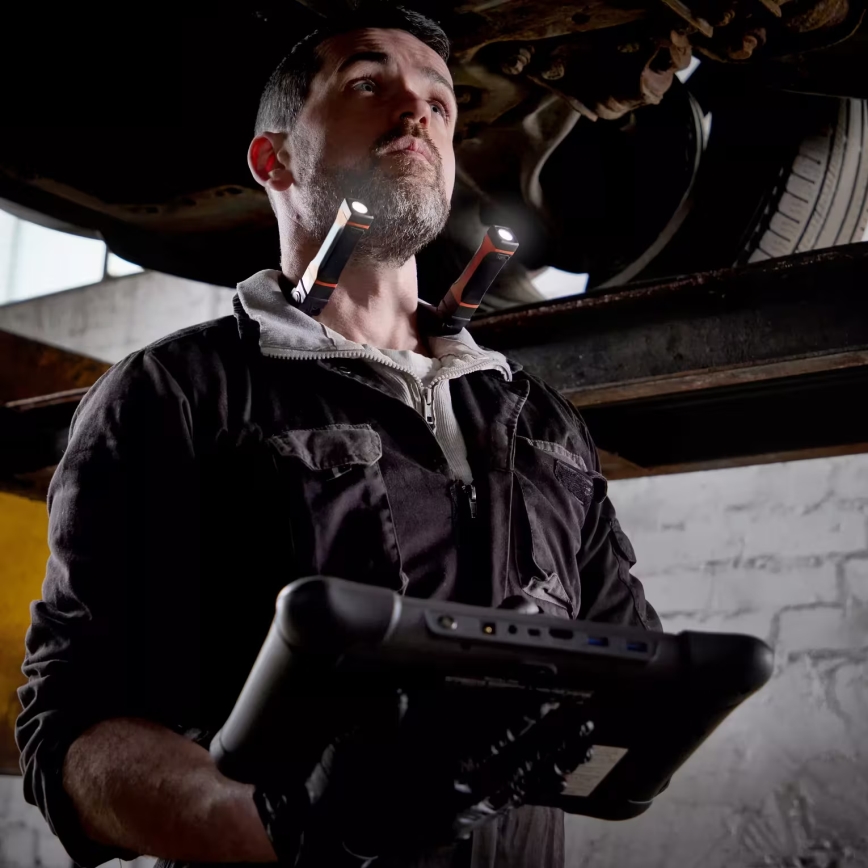 Osram - Lanterna recarregável LED regulável LEDINSPECT Luz de pescoço portátil LED/1W/3,7V IP54