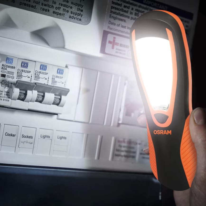 Osram - Lanterna LED LEDINSPECT TASK 180 ESSENTIAL LED/3W/3xAAA