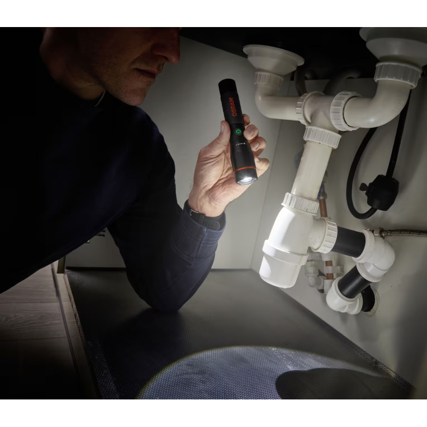 Osram - Lanterna recarregável LED regulável LEDINSPECT PRO TORCH 800 LED/8W/3,7V 2200 mAh IP44