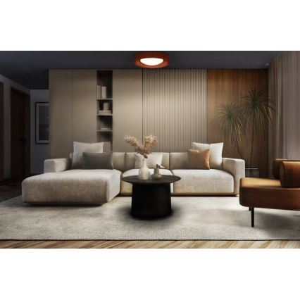 Osram - Candeeiro de teto LED dimerizável ORBIS CONCRETE LED/24,5W/230V Ø 50 cm castanho/betão