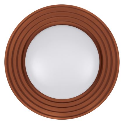 Osram - Candeeiro de teto LED dimerizável ORBIS CONCRETE LED/24,5W/230V Ø 50 cm castanho/betão