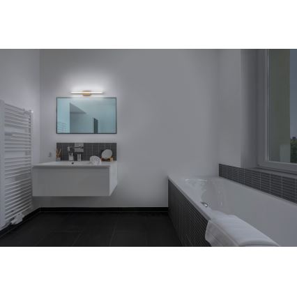 Osram - Iluminação LED regulável para espelho de casa de banho com controlo por toque ORBIS MIRROR LED/6,8W/230V 40 cm 3000/4000K IP44 bege