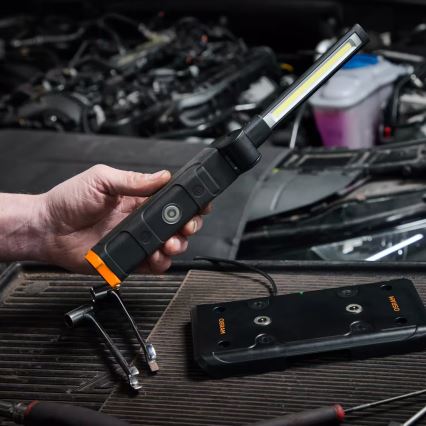 Osram - Lanterna recarregável LED regulável LEDINSPECT WIRE-FREE SLIM 600 LED/5W/3,7V IP54