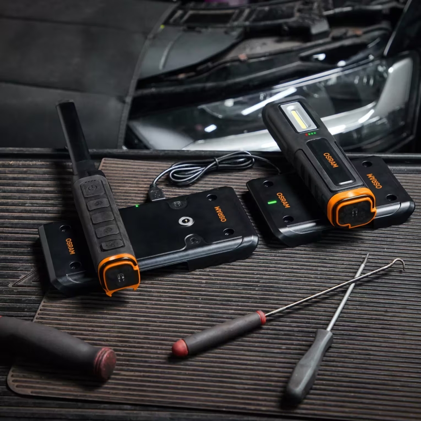 Osram - Lanterna recarregável LED regulável LEDINSPECT WIRE-FREE SLIM 600 LED/5W/3,7V IP54