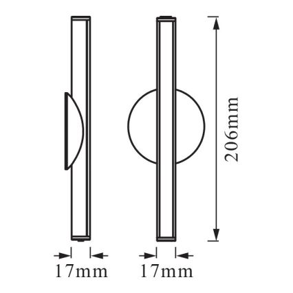 Osram - Luz orientadora recarregável LED dimerizável LEDSTIXX LED/2W/5V CRI 90 IP44 branca