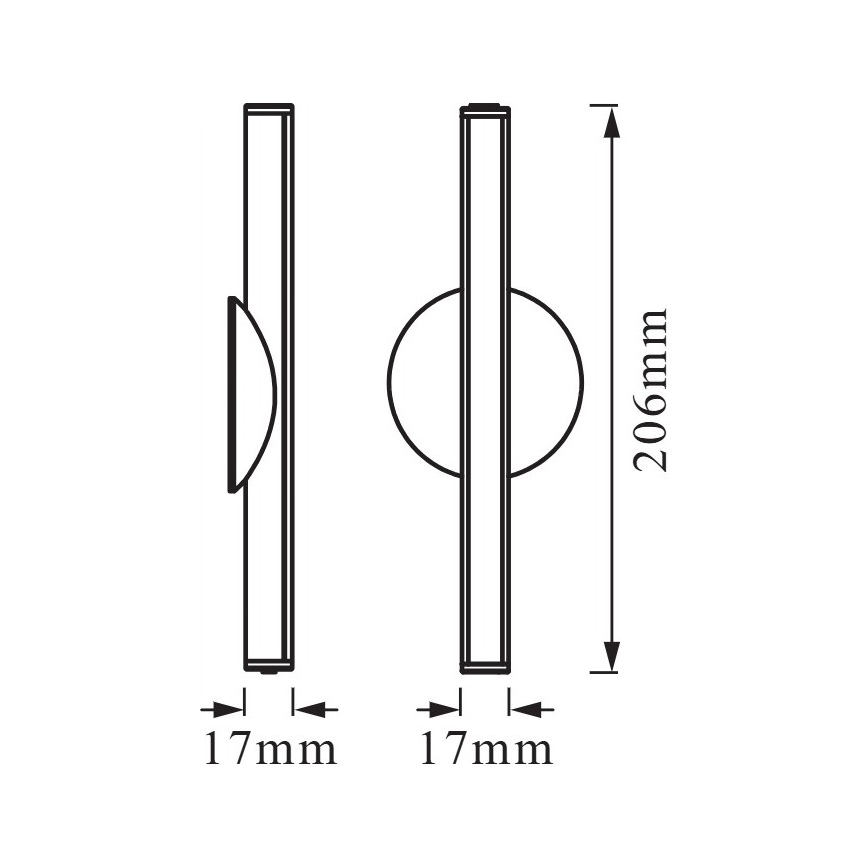 Osram - Luz orientadora recarregável LED dimerizável LEDSTIXX LED/2W/5V CRI 90 IP44 branca