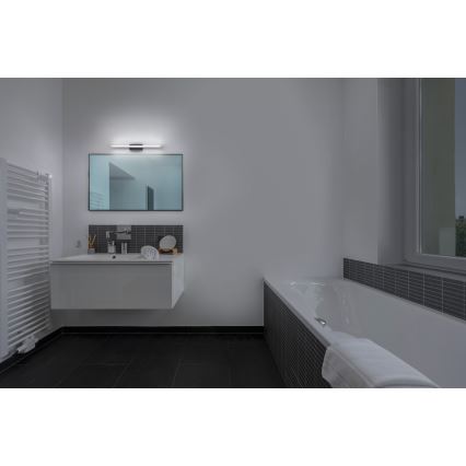 Osram - Iluminação LED regulável para espelho de casa de banho ORBIS MIRROR LED/10W/230V 3000/4000K 60 cm IP44 preto
